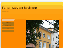 Tablet Screenshot of fewo-am-bachhaus.de